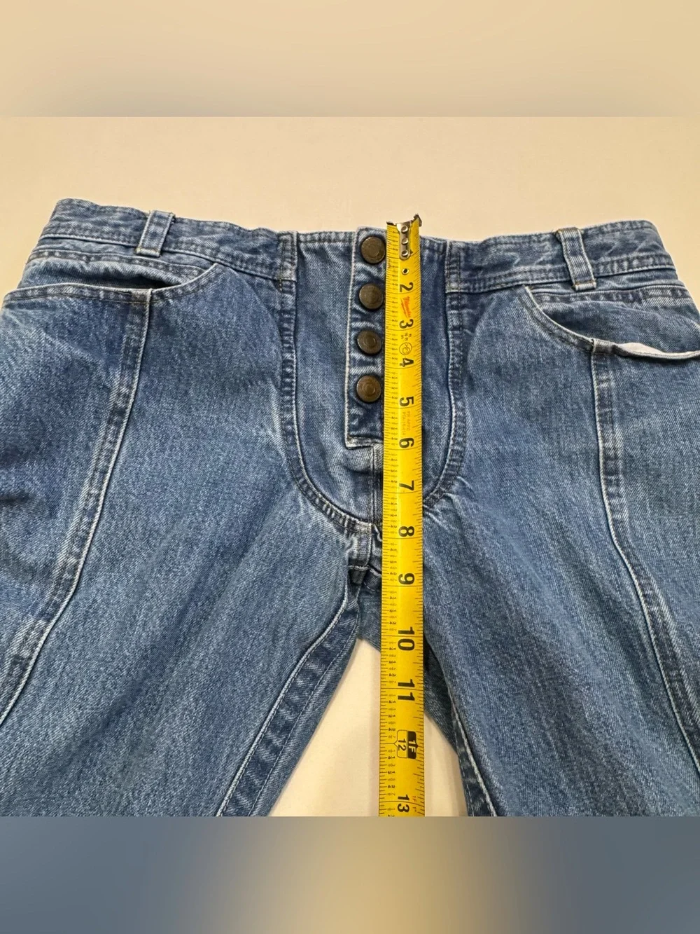 Vintage Nasty Pig Denim Jeans Pants Snap Button Up Men's Size 32 Made in USA